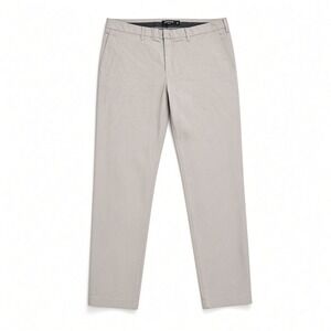 Nordstrom‎ Mens Slim Fit CoolMax Chino Pants Light Gray 40W x 32L NO449265MN